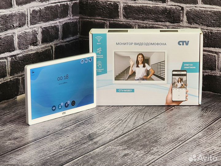 CTV-M5801 домофон с Wi-Fi, для видеонаблюдения