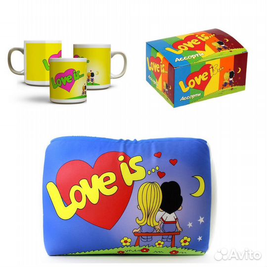 Подарок девушке - Love is