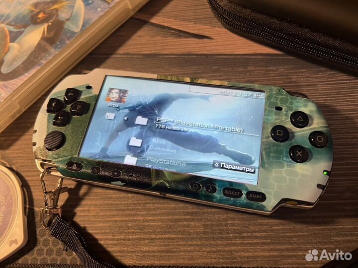 Sony PSP 3006 Custom 64gb 7500 игр (комплектом)