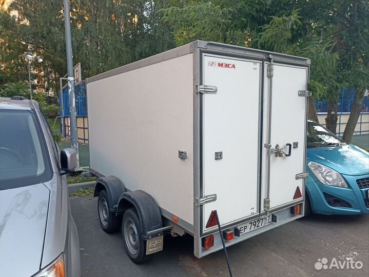 Прицеп легковой двухосный мзса бу