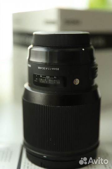Sigma 85mm 1.4 art DG для Canon