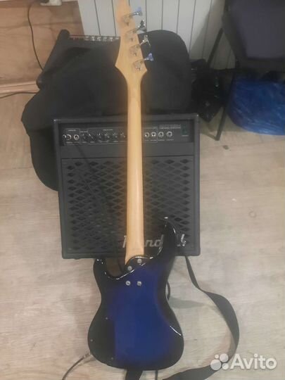 Бас гитара aria pro 2