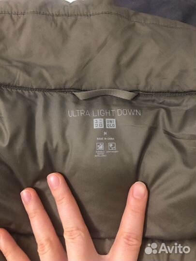 Uniqlo пуховик m