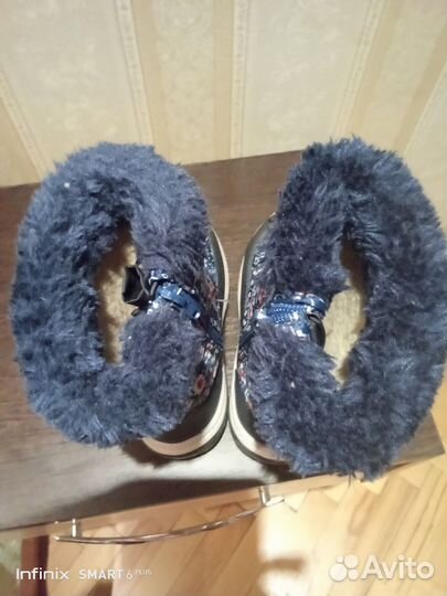 Сапоги зимние для девочки 28