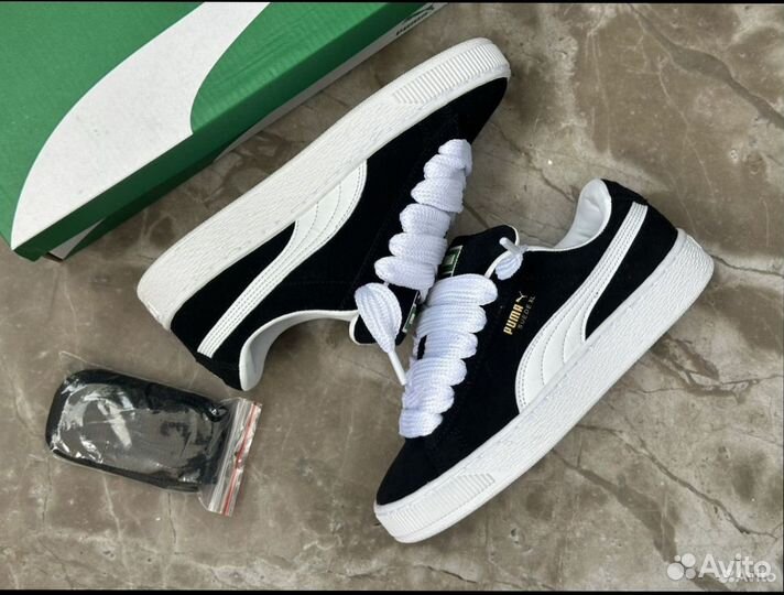 Кроссовки Puma Suede XL Черные