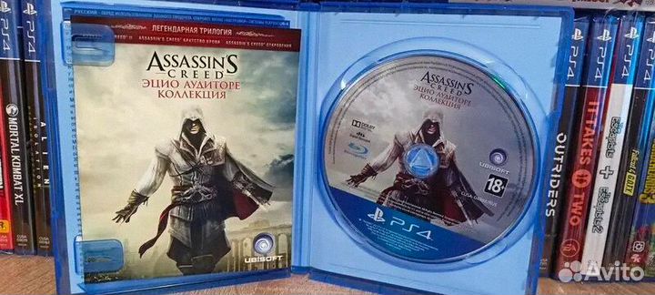 Assassin’s Creed: Эцио Аудиторе Коллекция PS4 Игра
