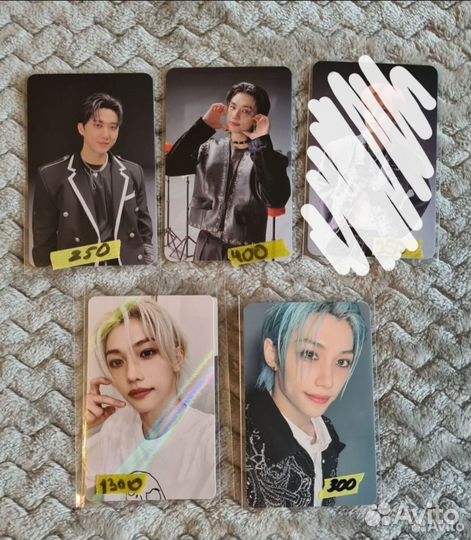 Карты Stray Kids Rock star