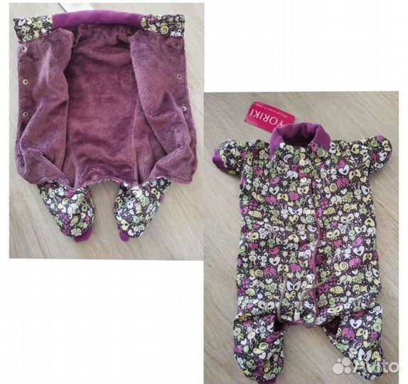 Новые демисезонные комбинезоны для собачки