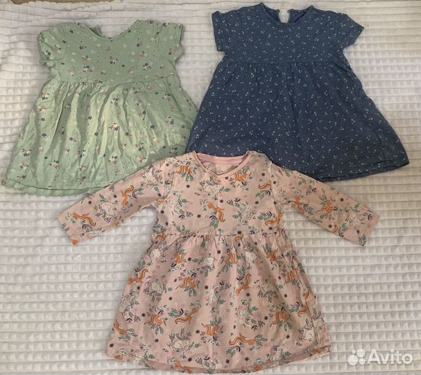 Детские вещи на девочку пакетом 86 92 в садик