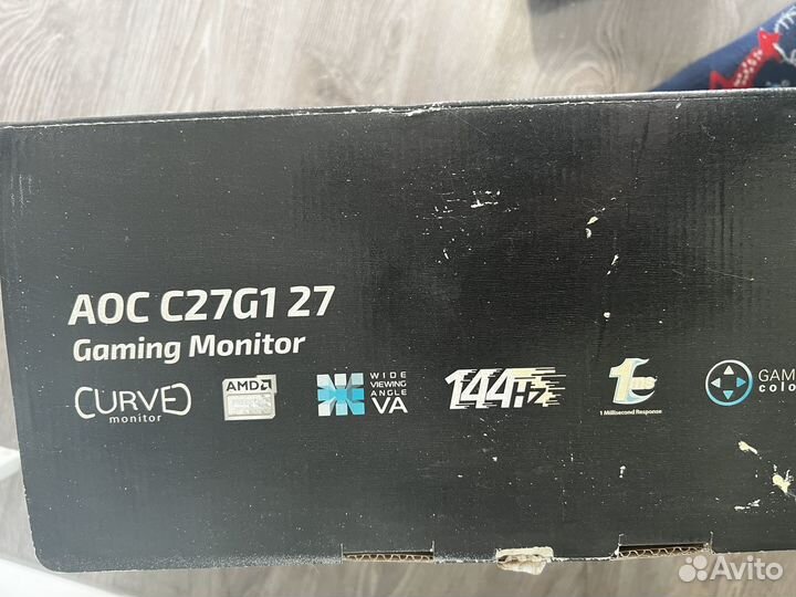 27 Монитор 144гц AOC Gaming C27G1 1920x1080