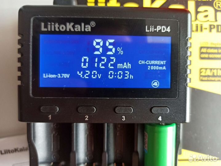 Зарядное устройство liitокalа Lii-500 Lii-PD4