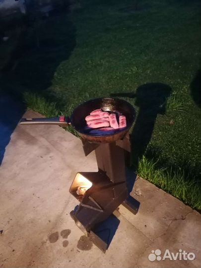 Печь ракета