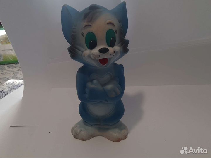 Винтажная игрушка Кот Том Томи Джерри мульт
