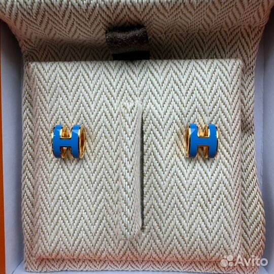 Серьги Hermes Mini Pop