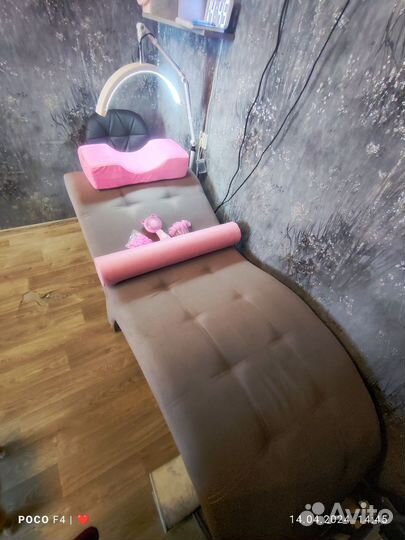 Кушетка для наращивания ресниц бу