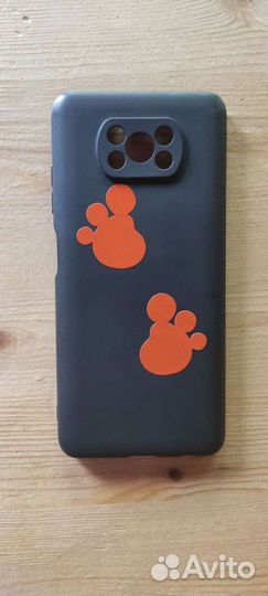 Силиконовый чехол Xiaomi Poco X3 новый
