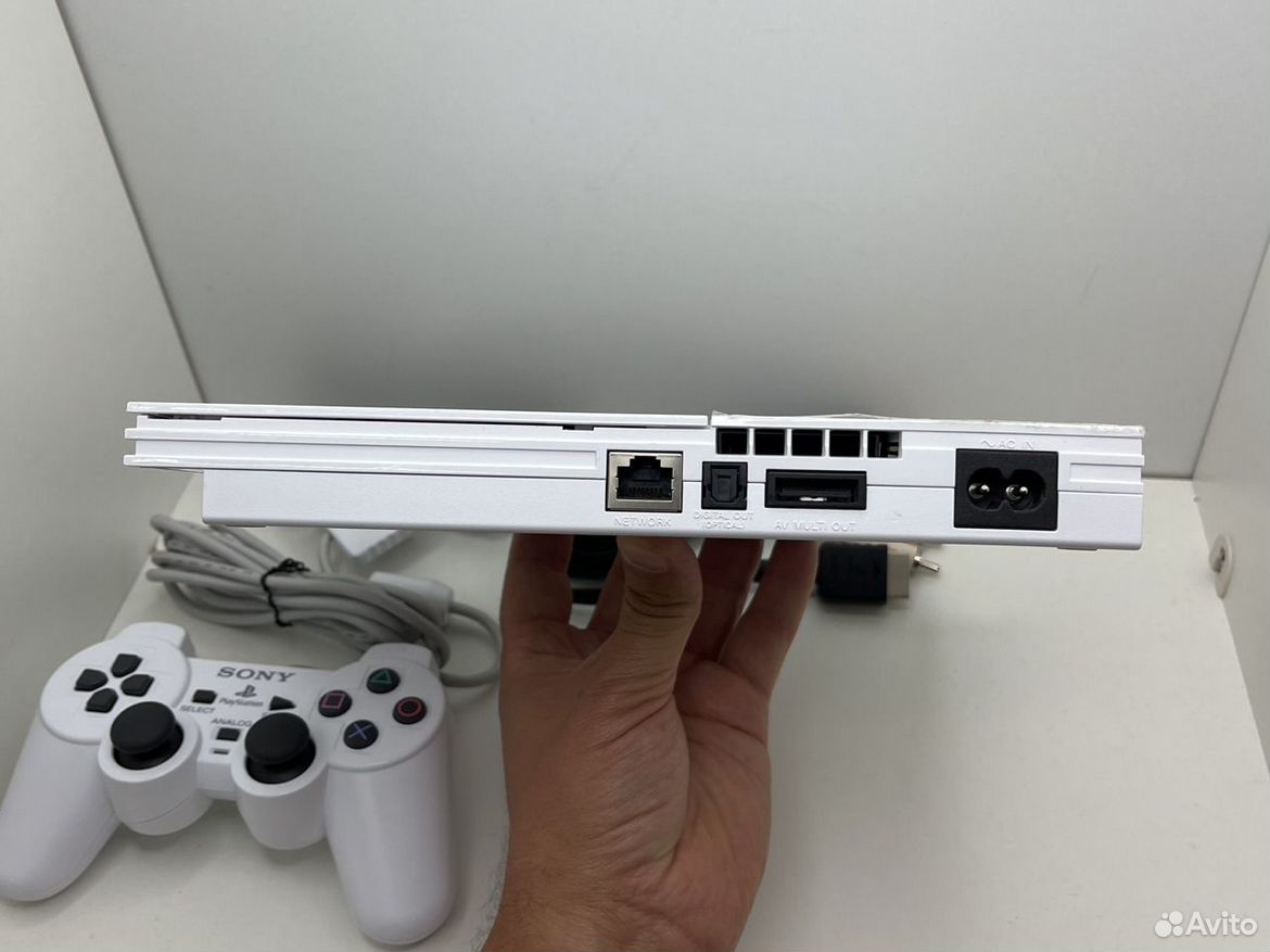 Sony PlayStation 2 Slim Ceramic White купить в Москве | Электроника | Авито