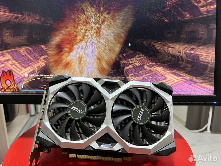 Видеокарта gtx 1660 super msi ventus