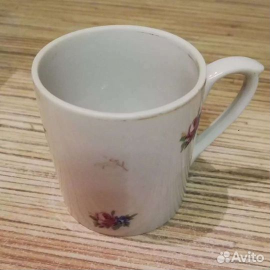 Чашка кофейная антикварная Дулево СССР