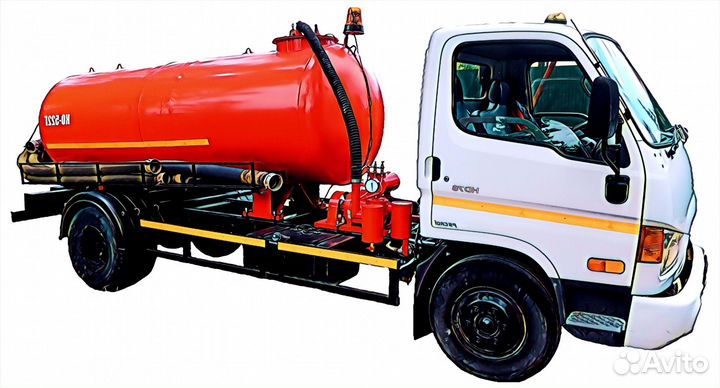 Откачка канализации. Илососом