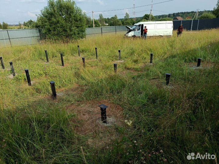 Винтовые сваи под ключ