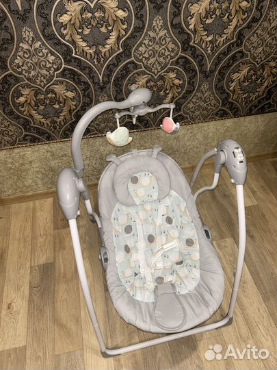 Детские качели шезлонг