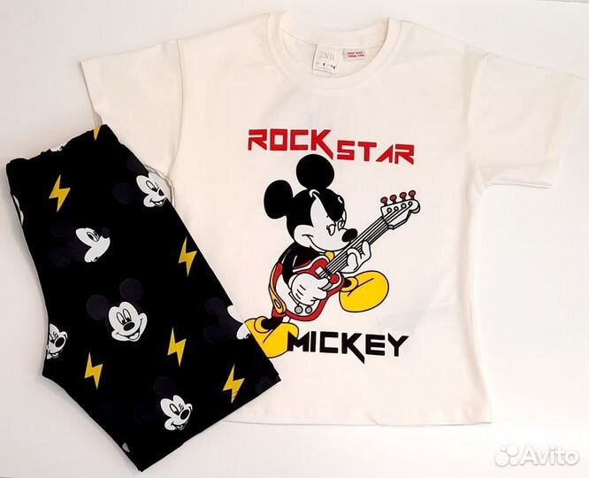 Костюм для мальчика футбола + шорты zara