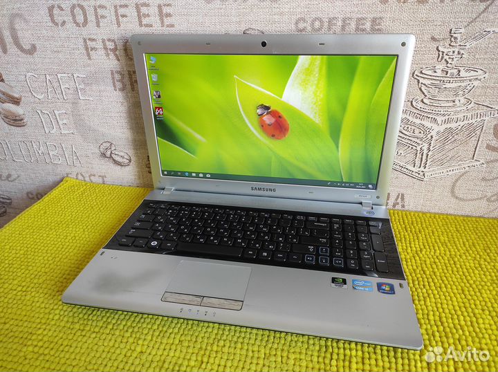 Бодрый Samsung Core i3 + nVidia GT520m + Ram 6Gb