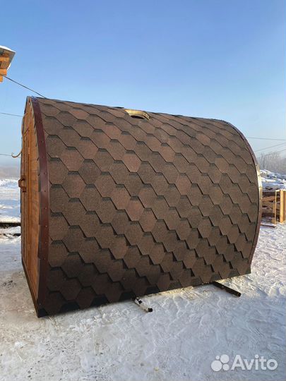 Баня бочка 3м