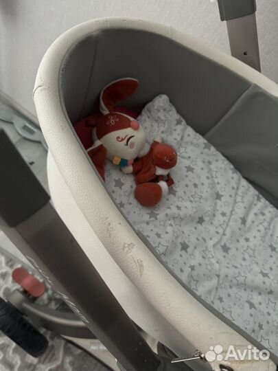 Коляска hot mom 2 в 1 белая