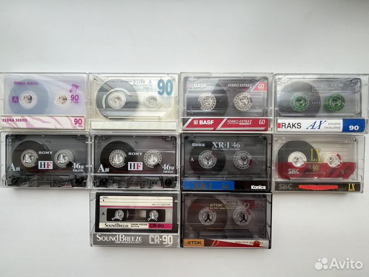 Аудиокассеты разные (обновление)