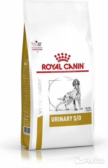 Лечебный корм для собак Роял Уринари от 2кг