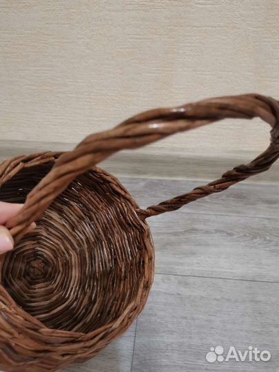 Корзина ручной работы