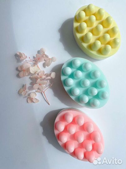 Массажное мыло ручной работы