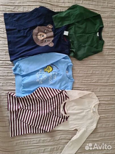 Новые Футболки H&M 5шт для мальчика новые