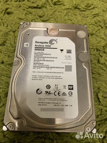 Жесткий диск Seagate 8TB купить в Москве | Электроника | Авито