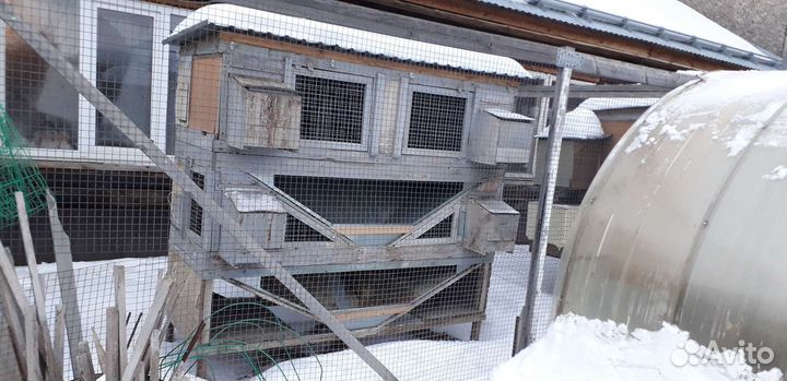 Клетки (минифермы) для кроликов