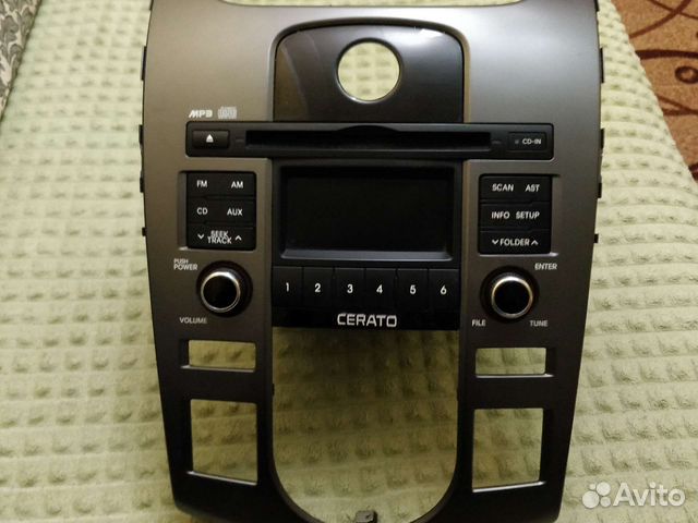 Штатное гу на KIA cerato 2