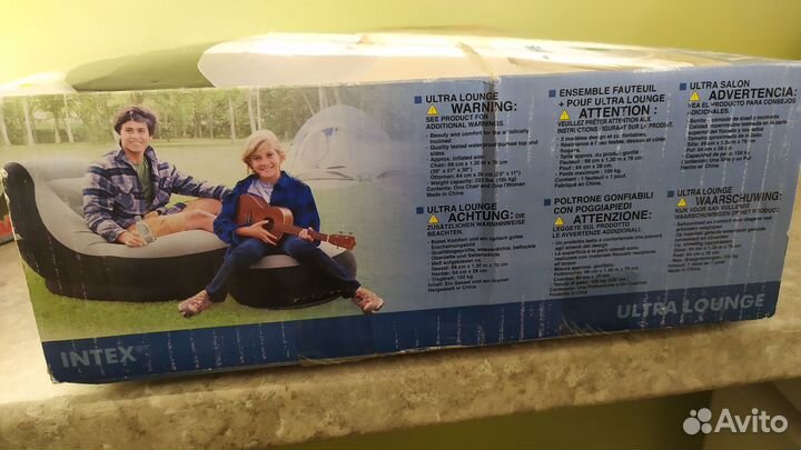 Надувная кушетка 