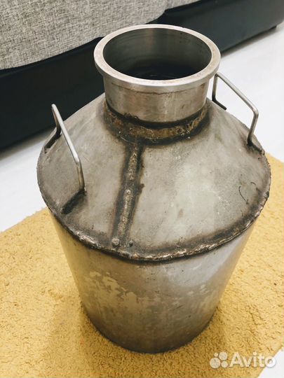 Бидон бачок металлический