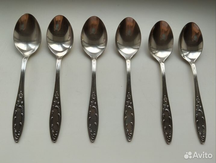 Ложки столовые мельхиор 6шт