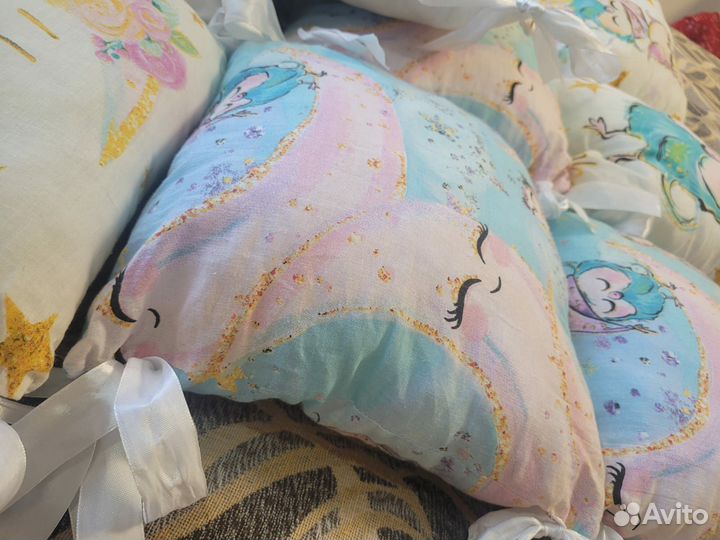 Бортики в детскую кроватку