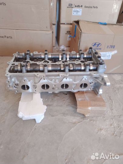 Hyundai Solaris 1 g4fc головка блока цилиндров