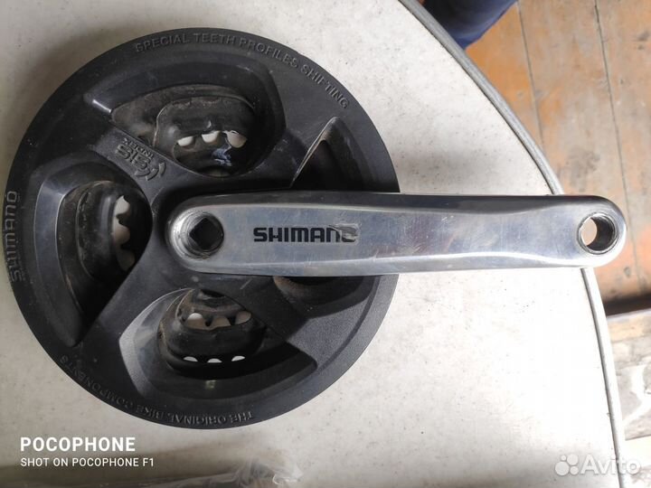 Передний переключатель shimano alivio