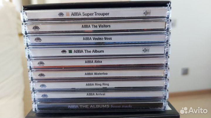 Cd диски abba box 9 дисков