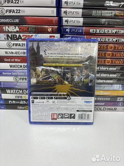 Kingdom come deliverance 2 ps5 новый диск