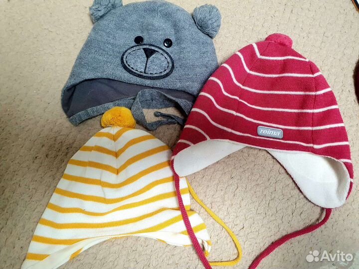 Шапочки р.42 р.44 р.46