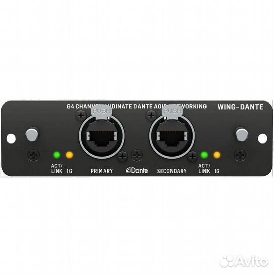 Плата расширения Behringer wing-dante
