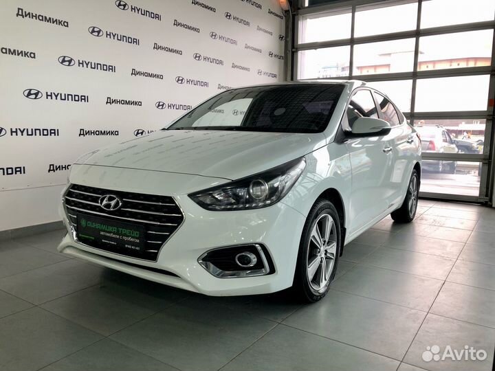 Hyundai Solaris 1.6 AT, 2018, 105 728 км