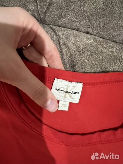 Лонгслив кофта Calvin Klein оригинал XS